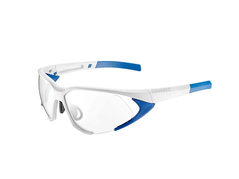 Giant Swoop Cycling Sunglasses - 3 Set Lens AW17 - White/Blue
