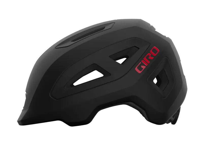 Giro Scamp II Child Helmet - Black/Red-1