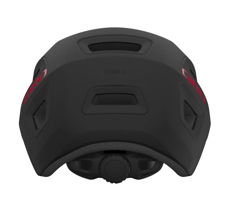 Giro Scamp II Child Helmet - Black/Red-2