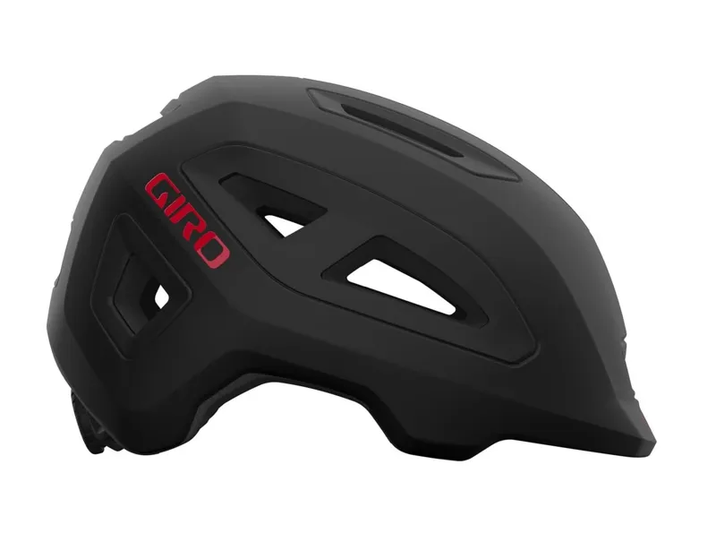 Giro Scamp II Child Helmet - Black/Red-3