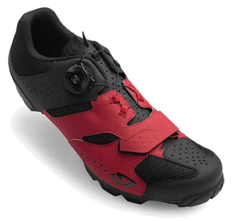 Giro Cylinder MTB Shoes Dark Red/Black