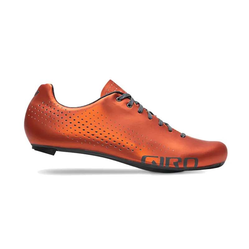 Giro Empire Road Cycling Shoes - Orange Red Anodized-1