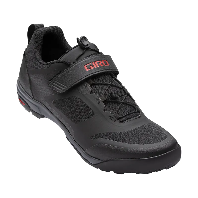 Giro Ventana Fastlace MTB Cycling Shoes - Black/Dark Shadow