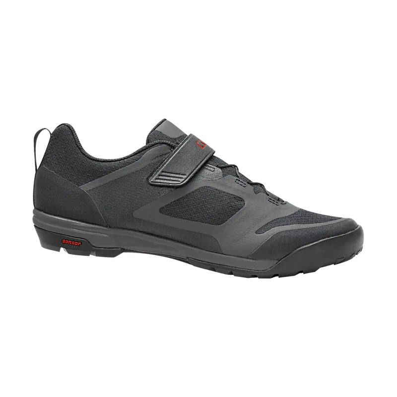 Giro Ventana Fastlace MTB Cycling Shoes - Black/Dark Shadow-1
