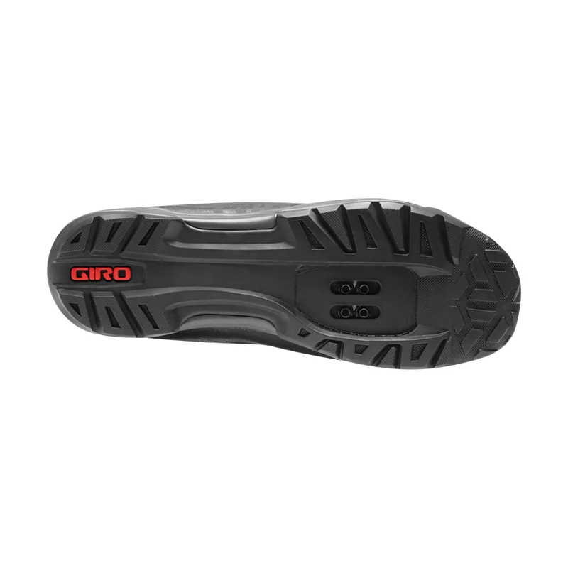 Giro Ventana Fastlace MTB Cycling Shoes - Black/Dark Shadow-2