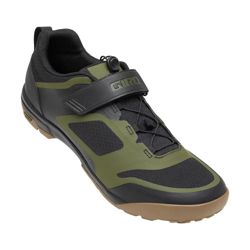 Giro Ventana Fastlace MTB Cycling Shoes - Black/Olive