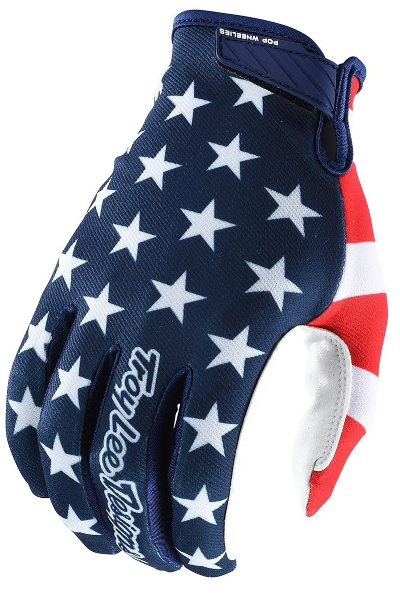 Troy Lee Designs Air Glove Long Finger Gloves - Americana
