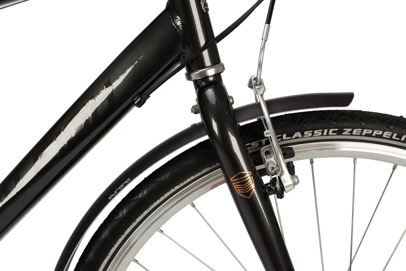 Raleigh Pioneer Grand Tour Hybrid Bike - Black-3