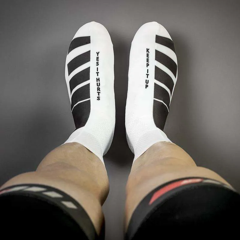 GripGrab RaceAero TT Raceday Lycra Overschoenen Zwart GripGrab RaceAero TT Raceday Lycra Overschoenen Zwart