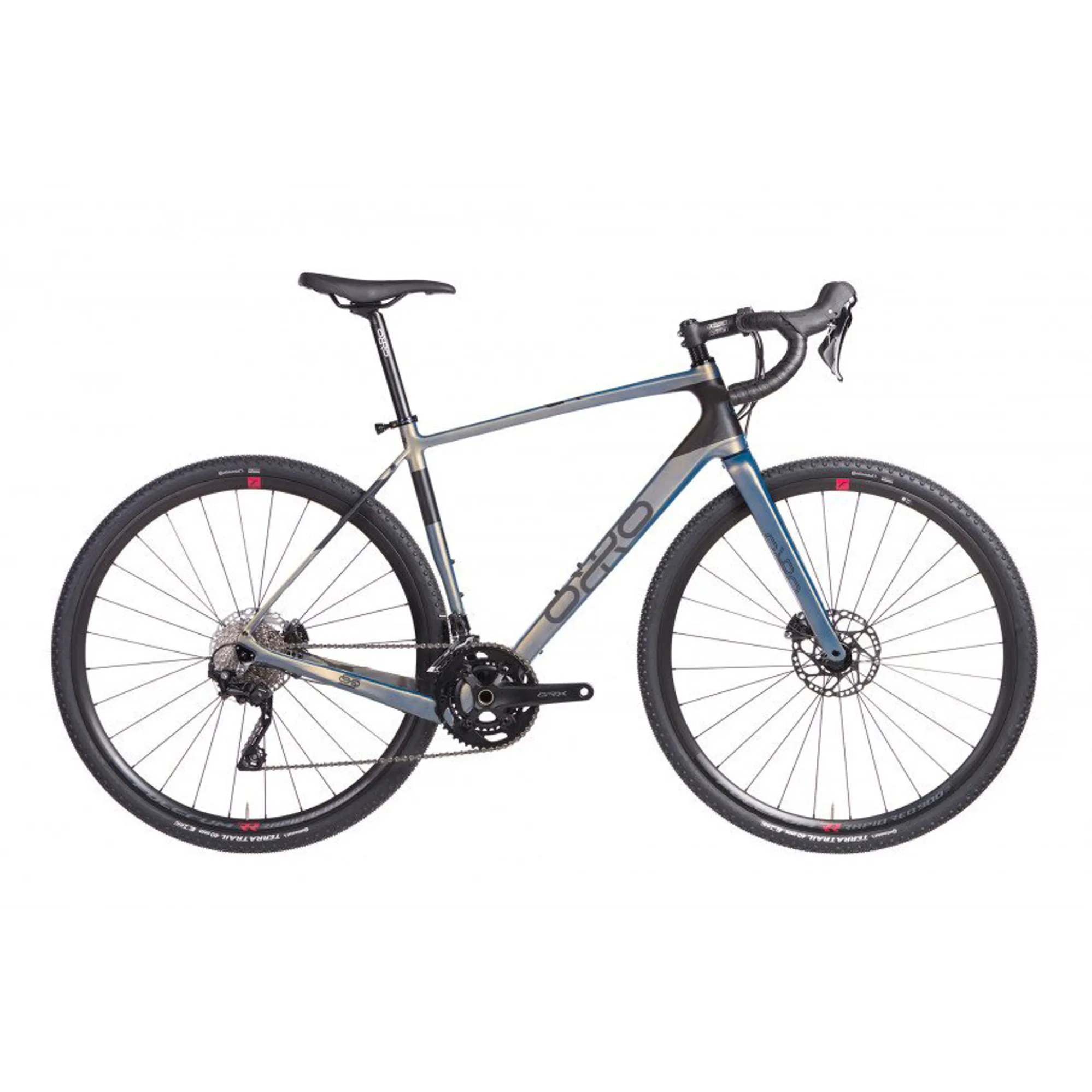 Orro Terra C GRX400 2023 Carbon Gravel Road Bike Radiant Steel
