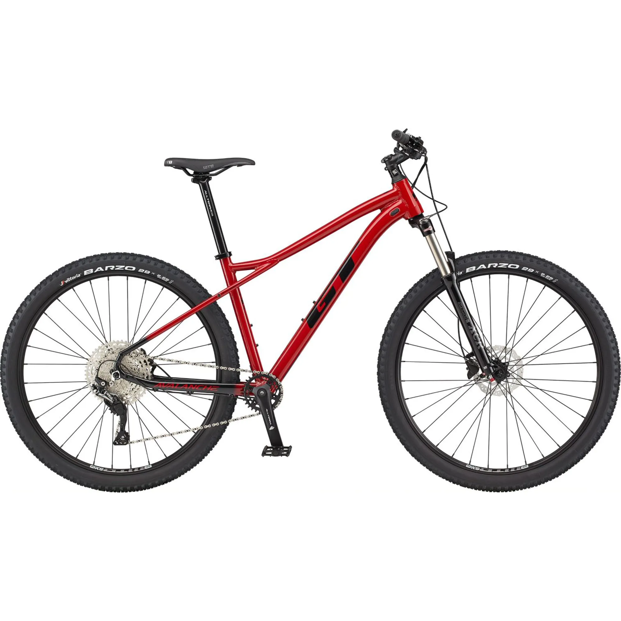 GT Avalanche Elite 29er Hardtail Mountain Bike Mystic Red