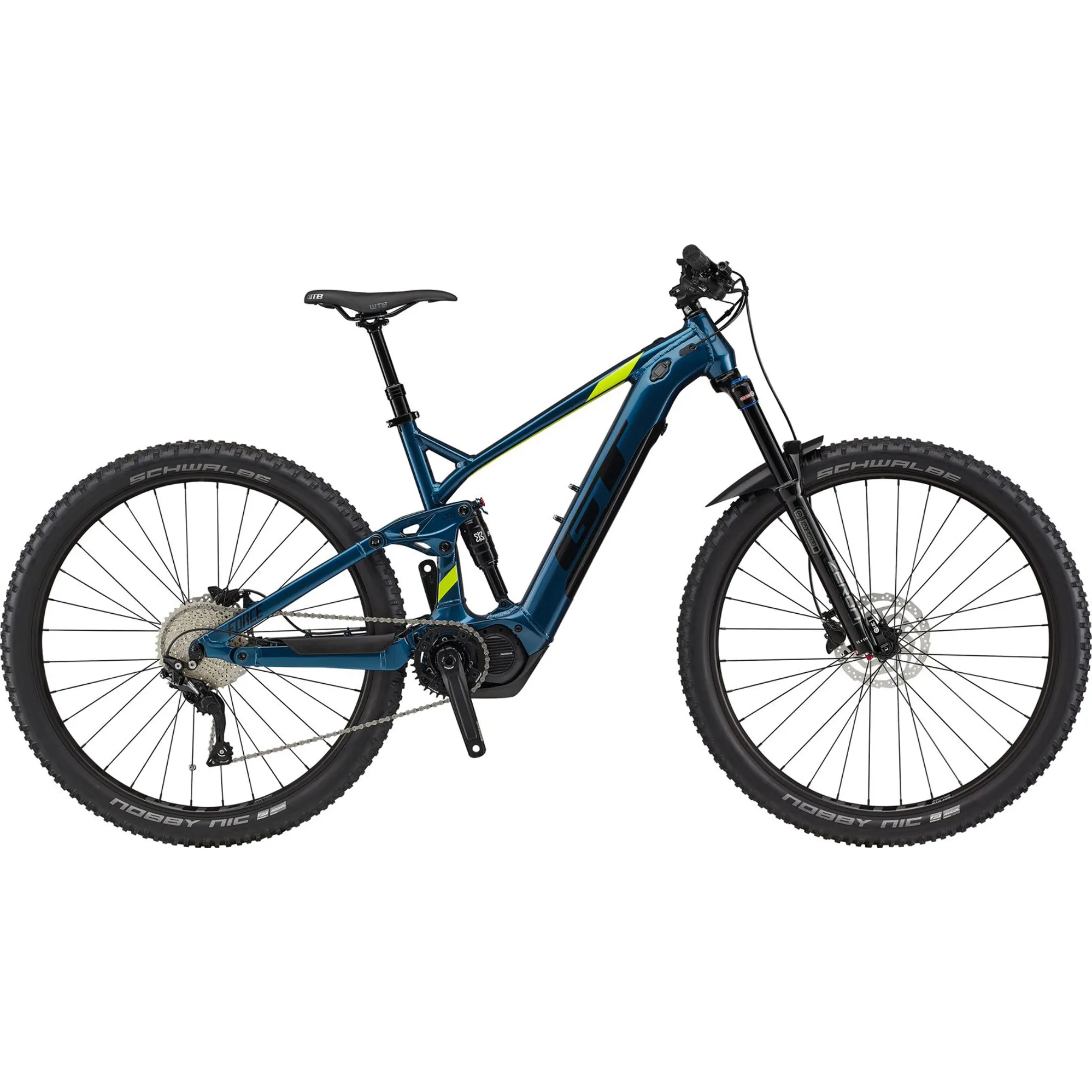 GT Force GT-E Current 29er 2023 Electric Mountain Bike Deep Teal