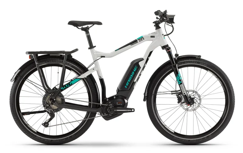 Haibike Sduro Trekking 7.0 2019 Electric Urban Bike - White/Grey