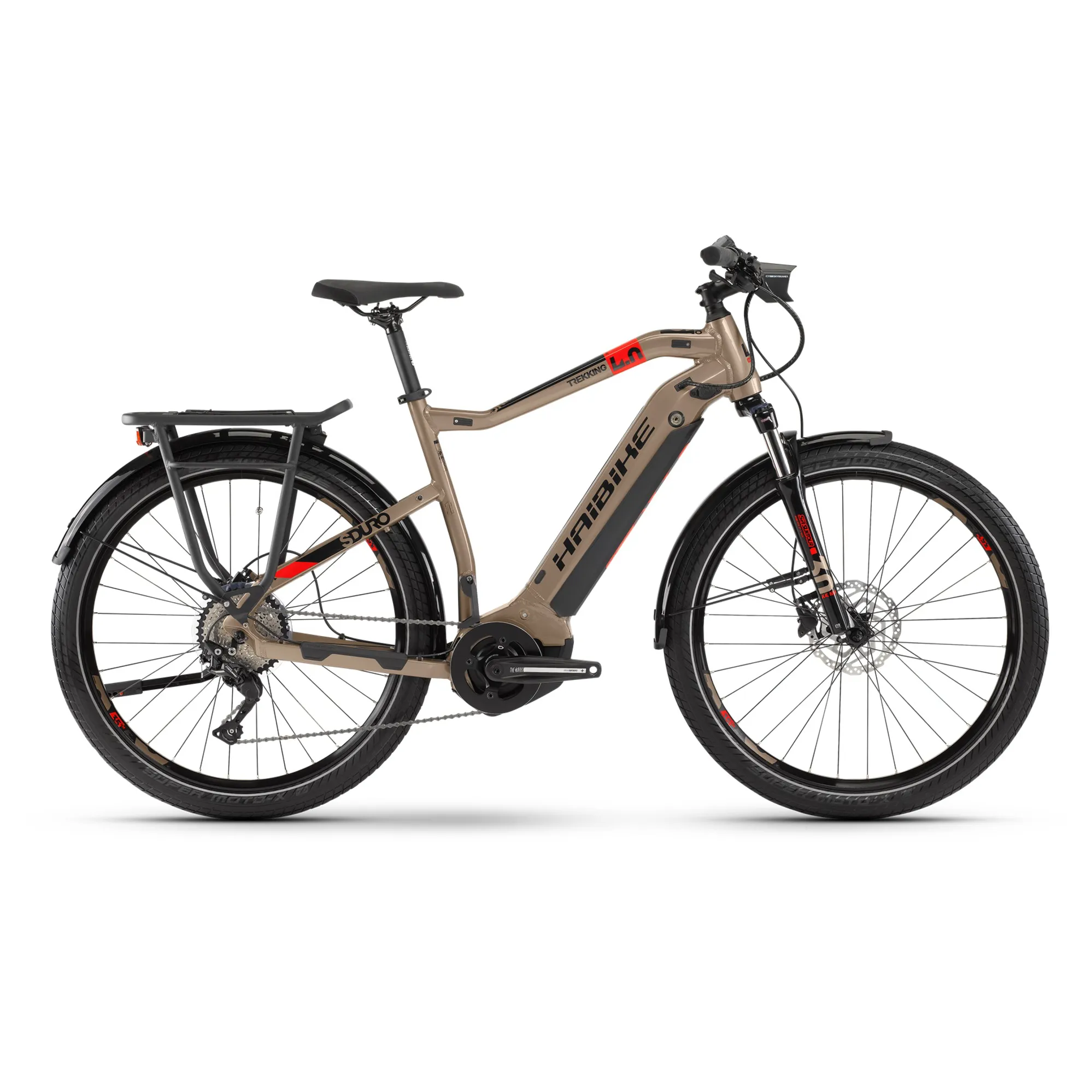 Haibike Sduro Trekking 2020 Electric Urban Bike Sand/Black