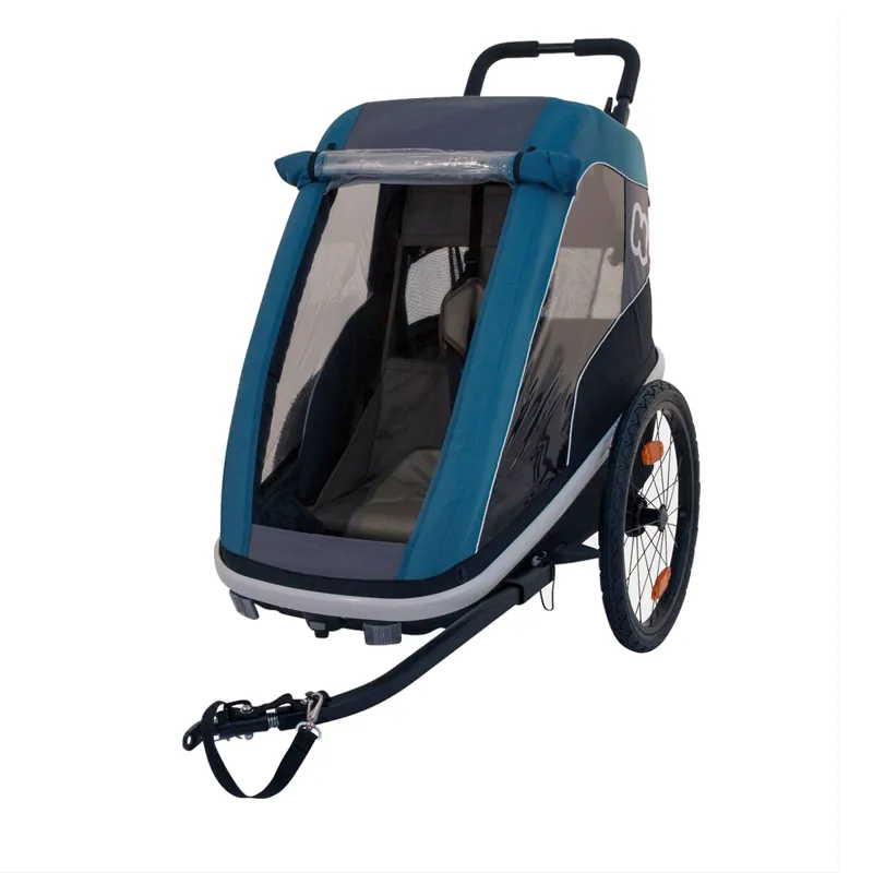 Hamax Avenida Single Child Trailer - Petrol Blue-2