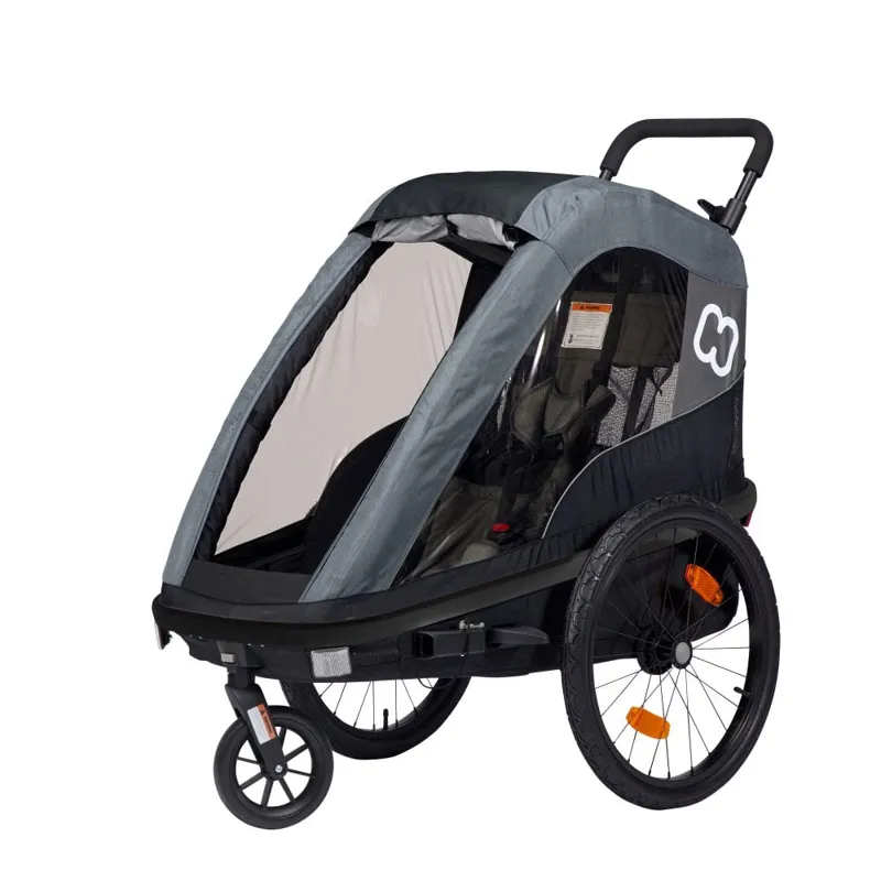 Hamax Avenida One Child Bike Trailer - Blue-1
