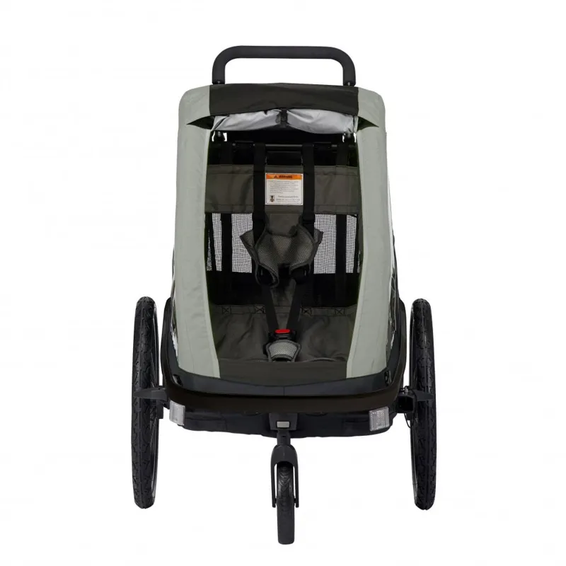 Hamax Avenida One Child Bike Trailer - Olive Green-1