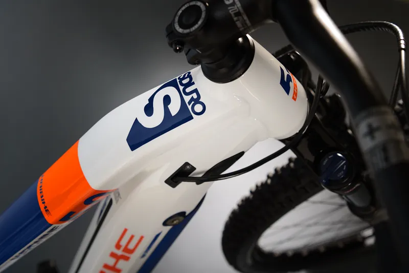 Haibike Sduro Hardnine 5.0 2020 Electric MTB - White/Orange/Blue-5