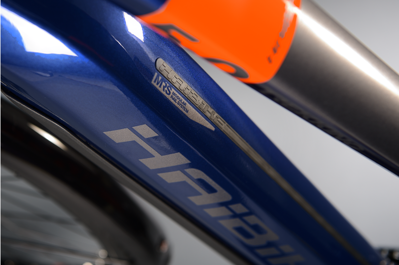 Haibike Sduro Trekking 5.0 2020 Electric Urban Bike - Blue/Orange-7