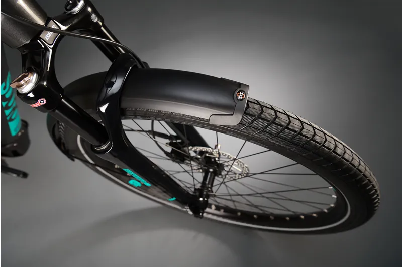 Haibike Sduro Trekking 7.0 2020 Electric Urban Bike - Black/Turquoise-6