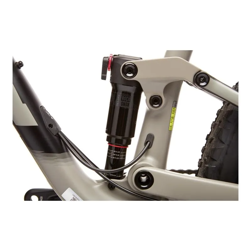 Kona Hei Hei Trail CR 27.5 2019 Full Suspension MTB Bike - Gray/Black-9