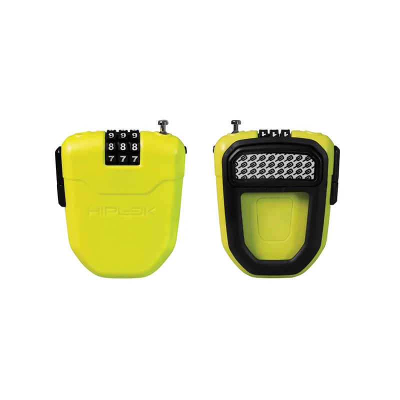 HipLok FX Wearable Retractable Combination Lock - Lime - 100cm