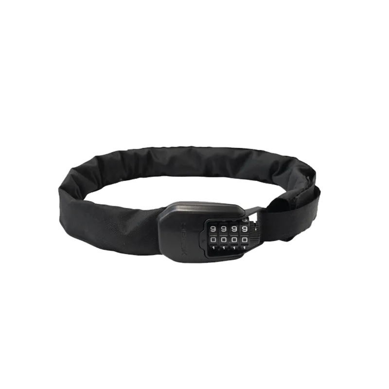 Hiplok Spin Wearable Chain Combination Lock - Black - 6mm