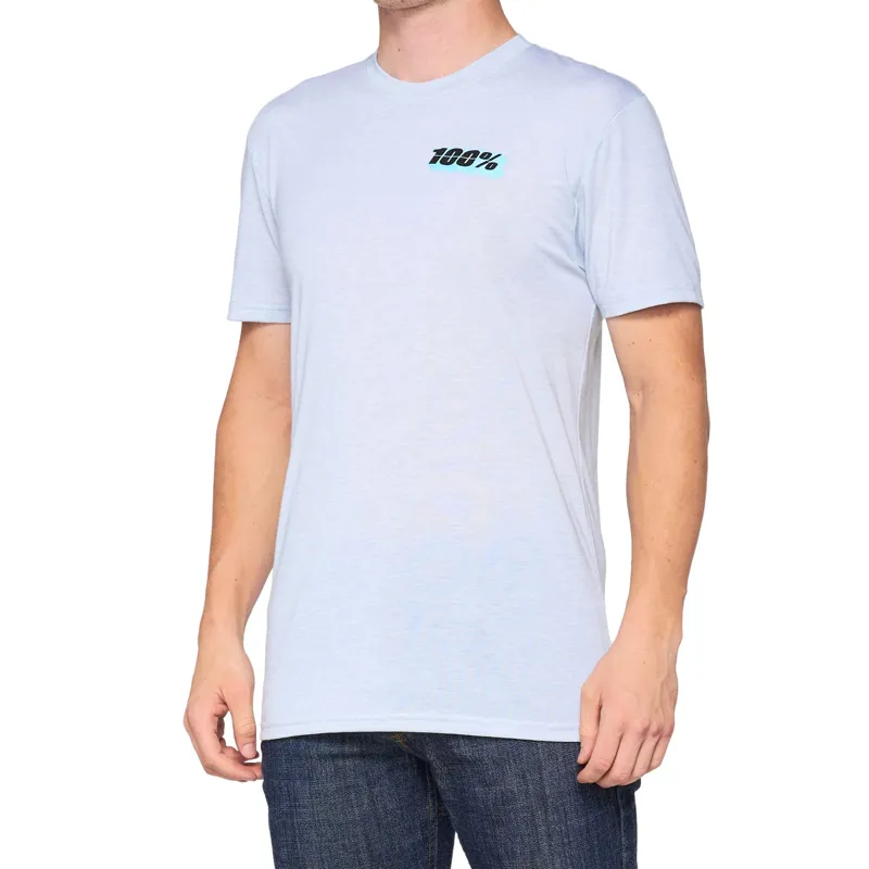 100 Percent Jari Tech T-Shirt - Light Grey