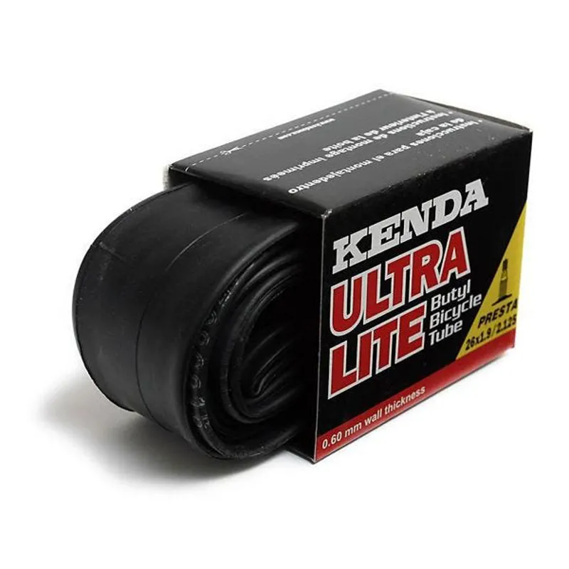 Kenda Tube 26 x 1.75-2.1/" 60mm X-Long Low Lead Presta Valve Moun... Pack Of 2