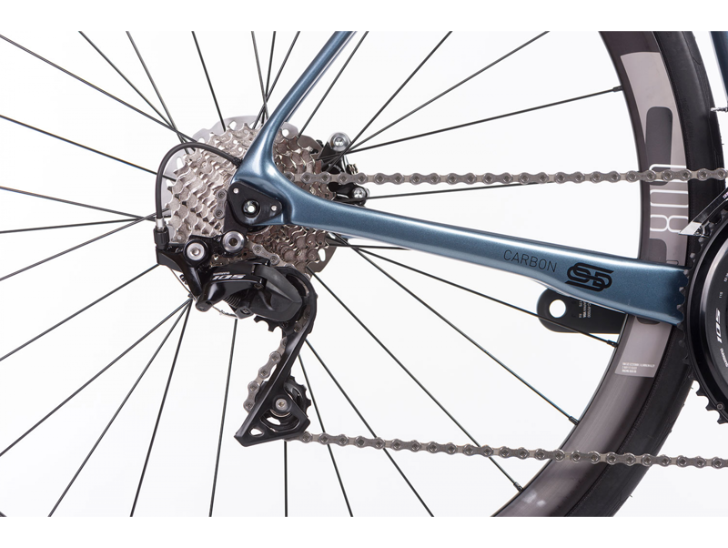 Orro Gold Evo 105 Hydro 2021 Carbon Road Bike - Blue-3
