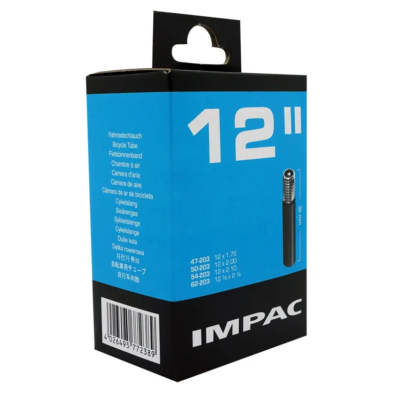Schwalbe Impac AV12 12 x 1.75/2.25 SV Inner Tube - Schrader