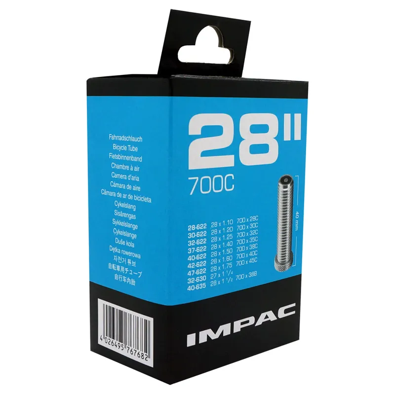 Schwalbe Impac AV28 700c Inner Tubes - Schrader