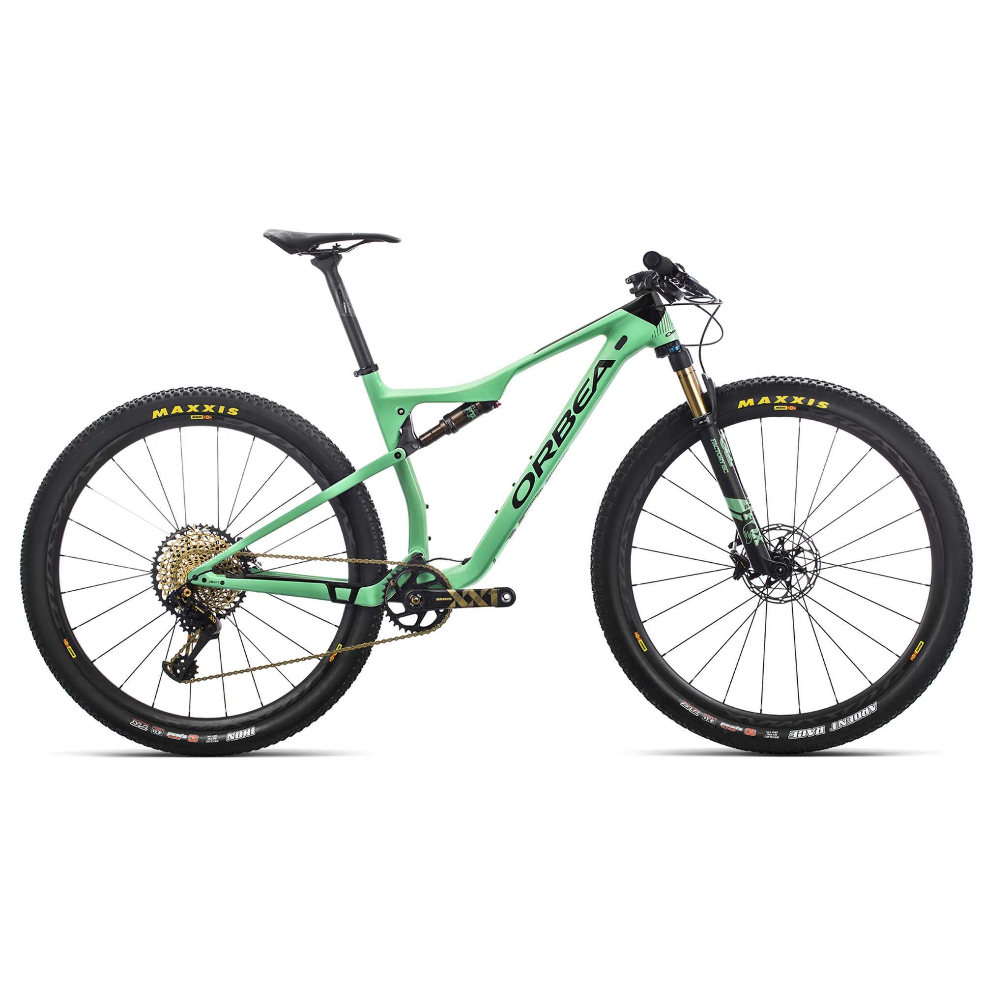 Orbea OIZ M-LTD inch 2019 Full Sus Mountain Bike Mint/Black S