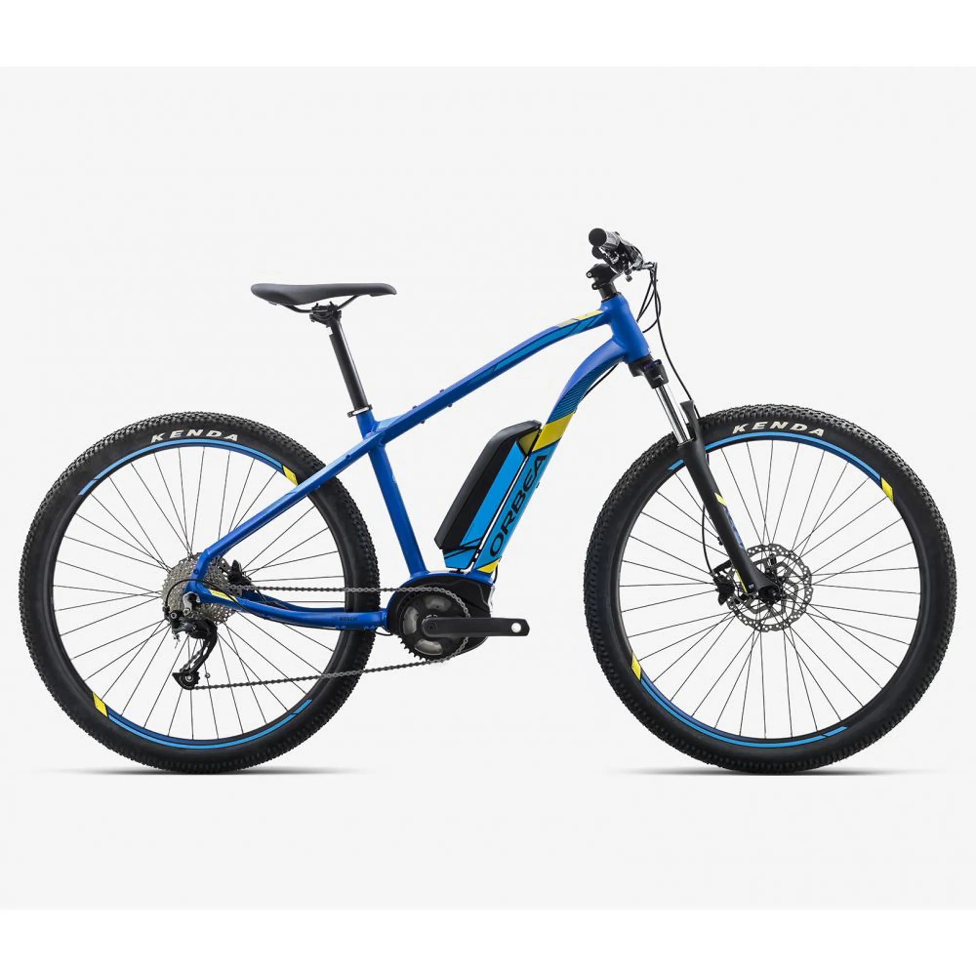 Orbea Keram 30 inch 2019 Electric Mountain Bike-Blue/Yellow S