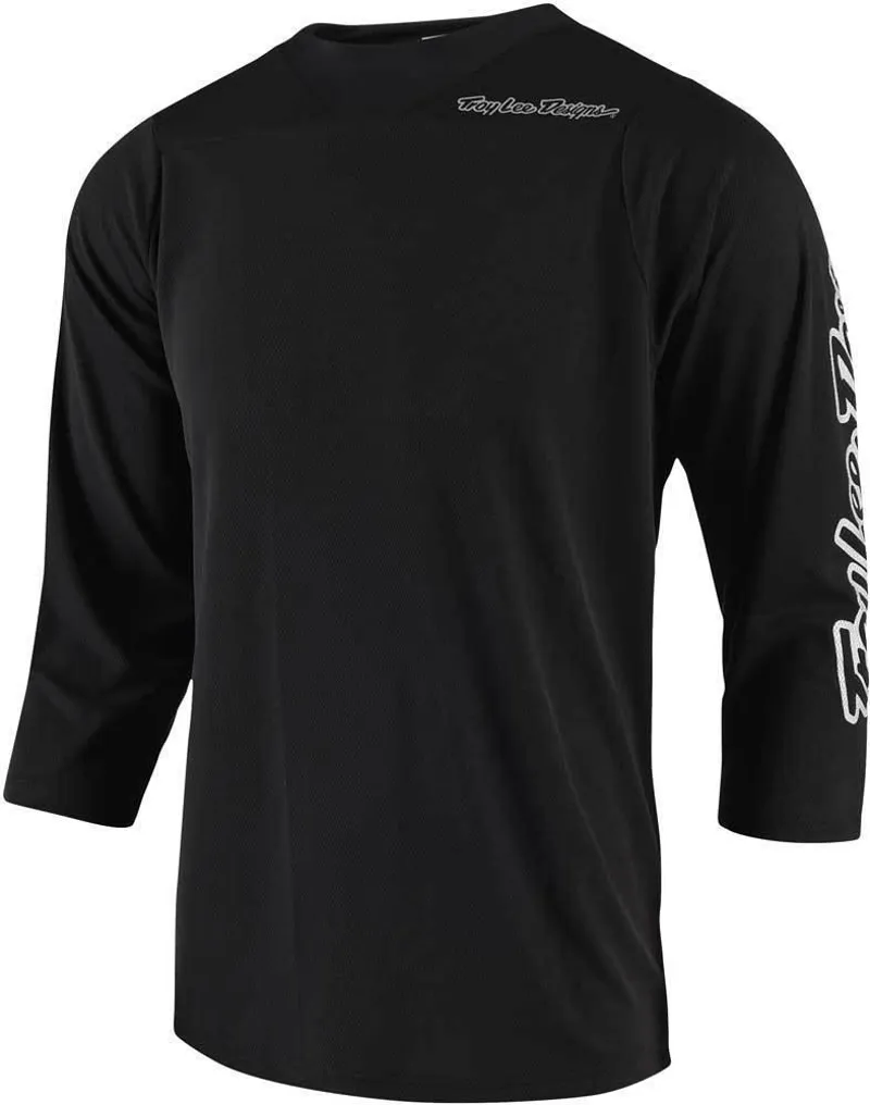 Troy Lee Designs Ruckus 3/4 Sleeve Jersey - Block Black