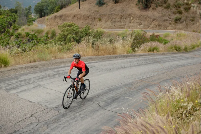 Giant Contend 1 2020 Road Bike - Gloss Grey/Black/Orange-4