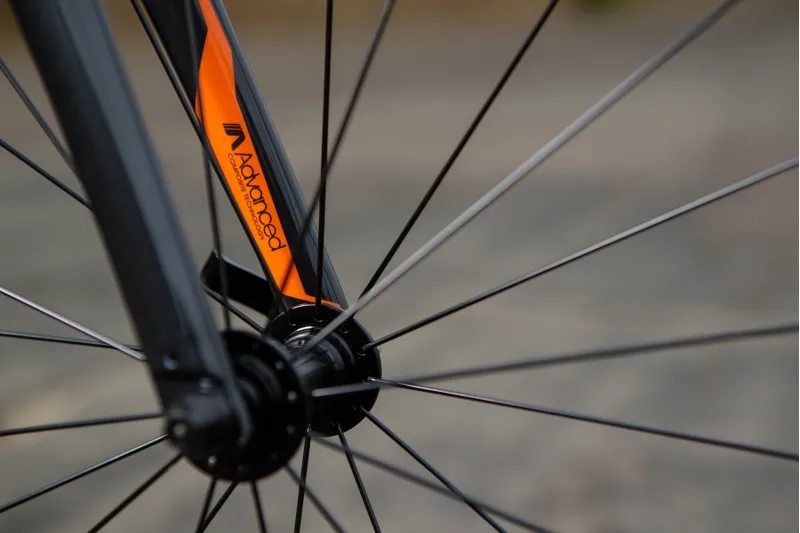 Giant Contend 1 2020 Road Bike - Gloss Grey/Black/Orange-9