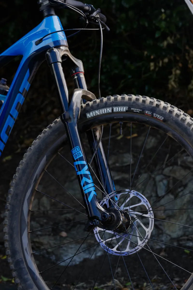 Giant Reign Advanced Pro 29 2 2020 Full Suspension Mountain Bike- Blue-10