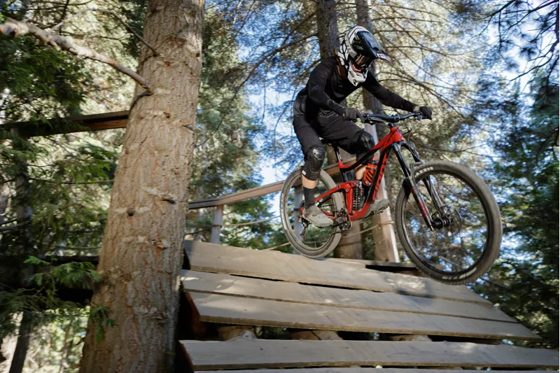 Giant Reign 29 SX 2020 Full Suspension Mountain Bike - Red-6