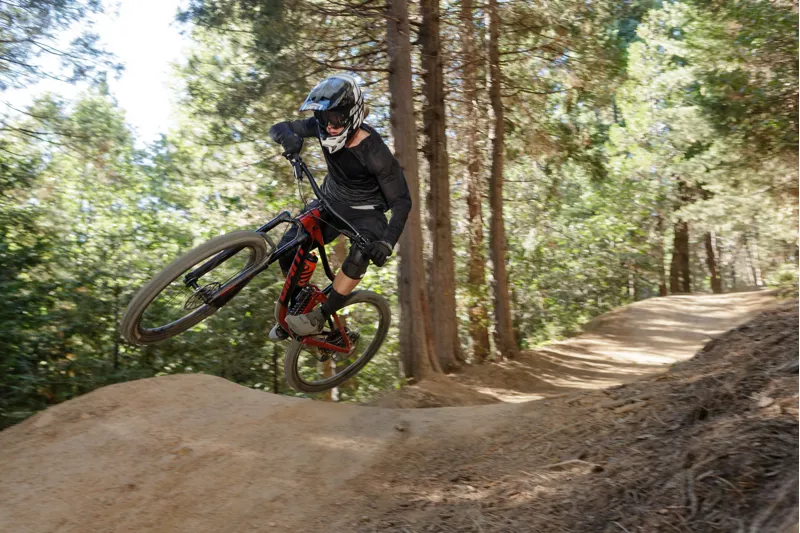 Giant Reign 29 SX 2020 Full Suspension Mountain Bike - Red-11