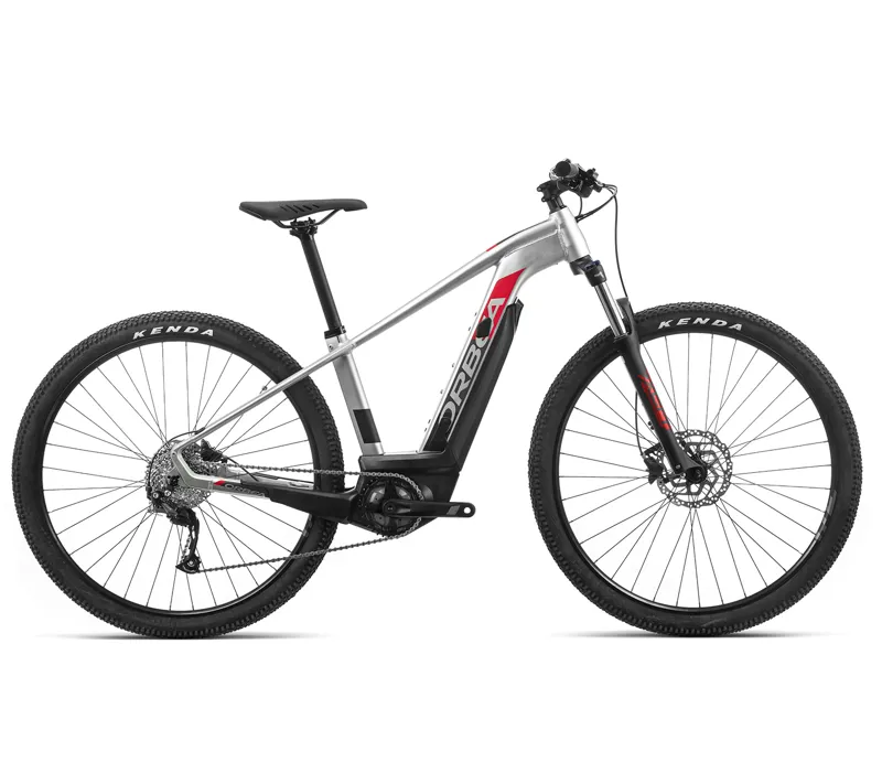 Orbea Keram 30 27.5 / 29er 2020 Electric Mountain Bike - Silver/Red