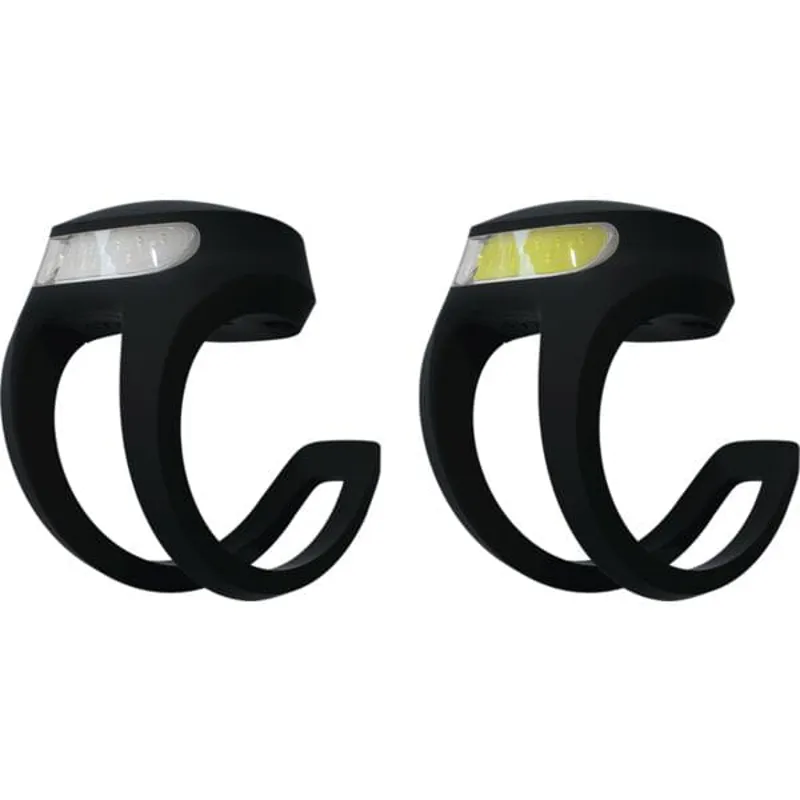 Knog Frog V3 Twinpack USB Light Set - Spider Black