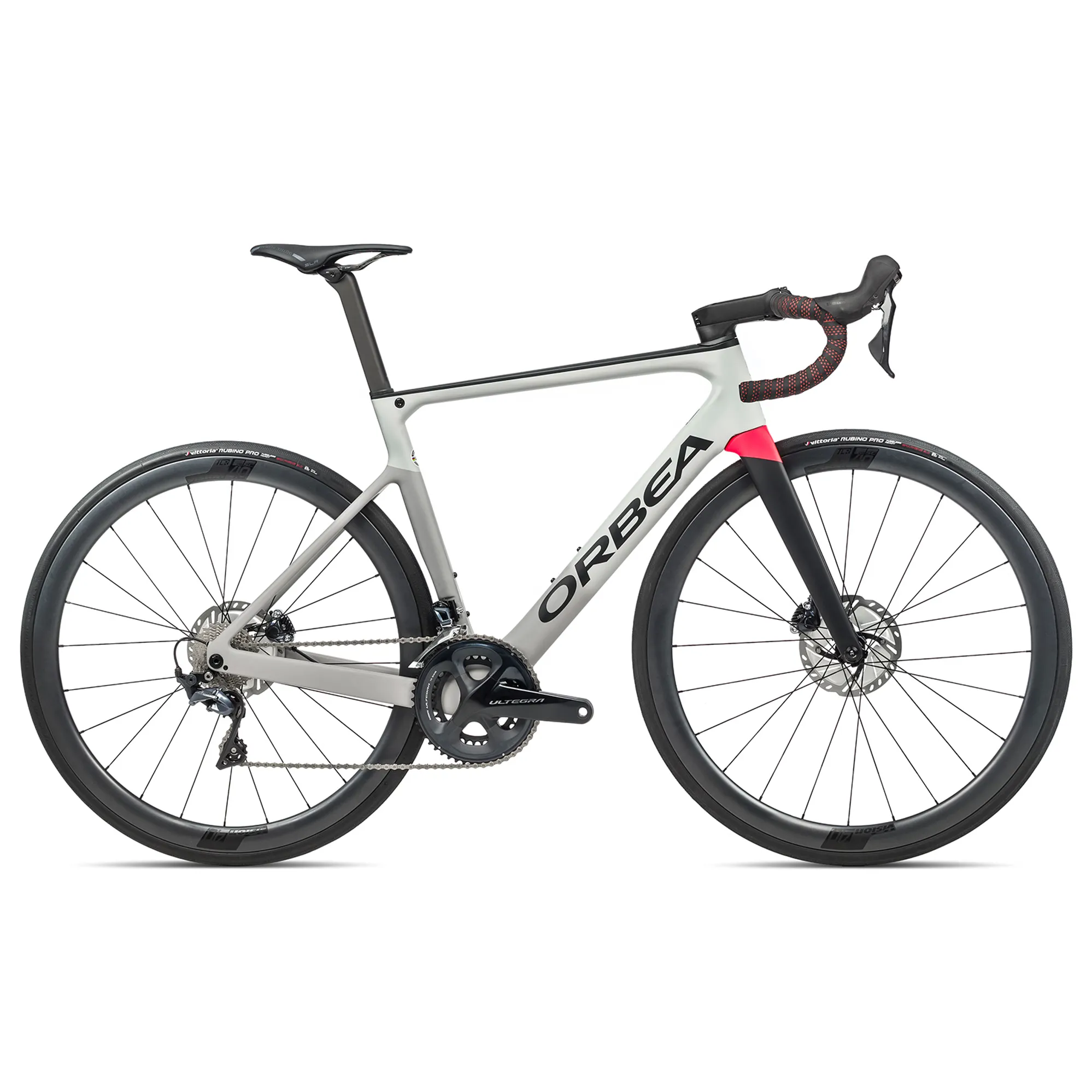 Orbea Orca M20 LTD 2021 Road Bike Grey/Red - Main Image