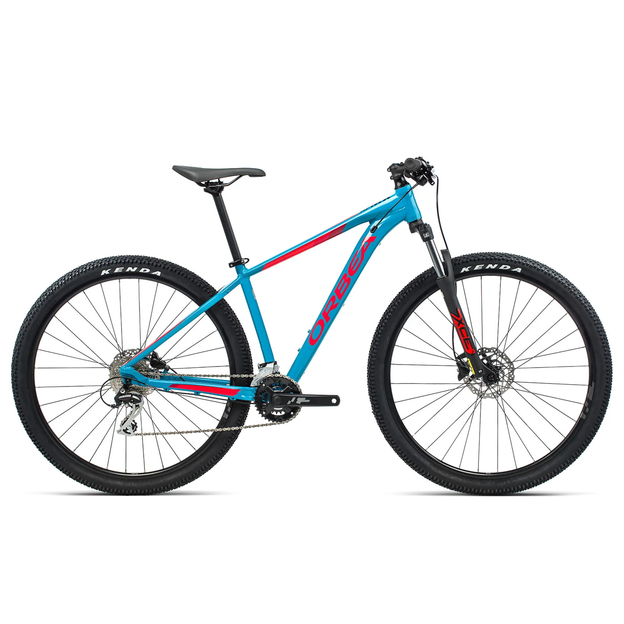 Orbea MX 50 2021 Hardtail Mountain Bike Bondi Blue/Red