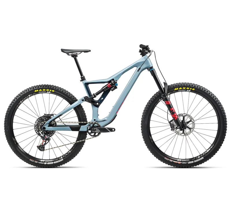 Orbea Rallon M10 29er 2021 Full Suspension MTB Grey Blue/Red