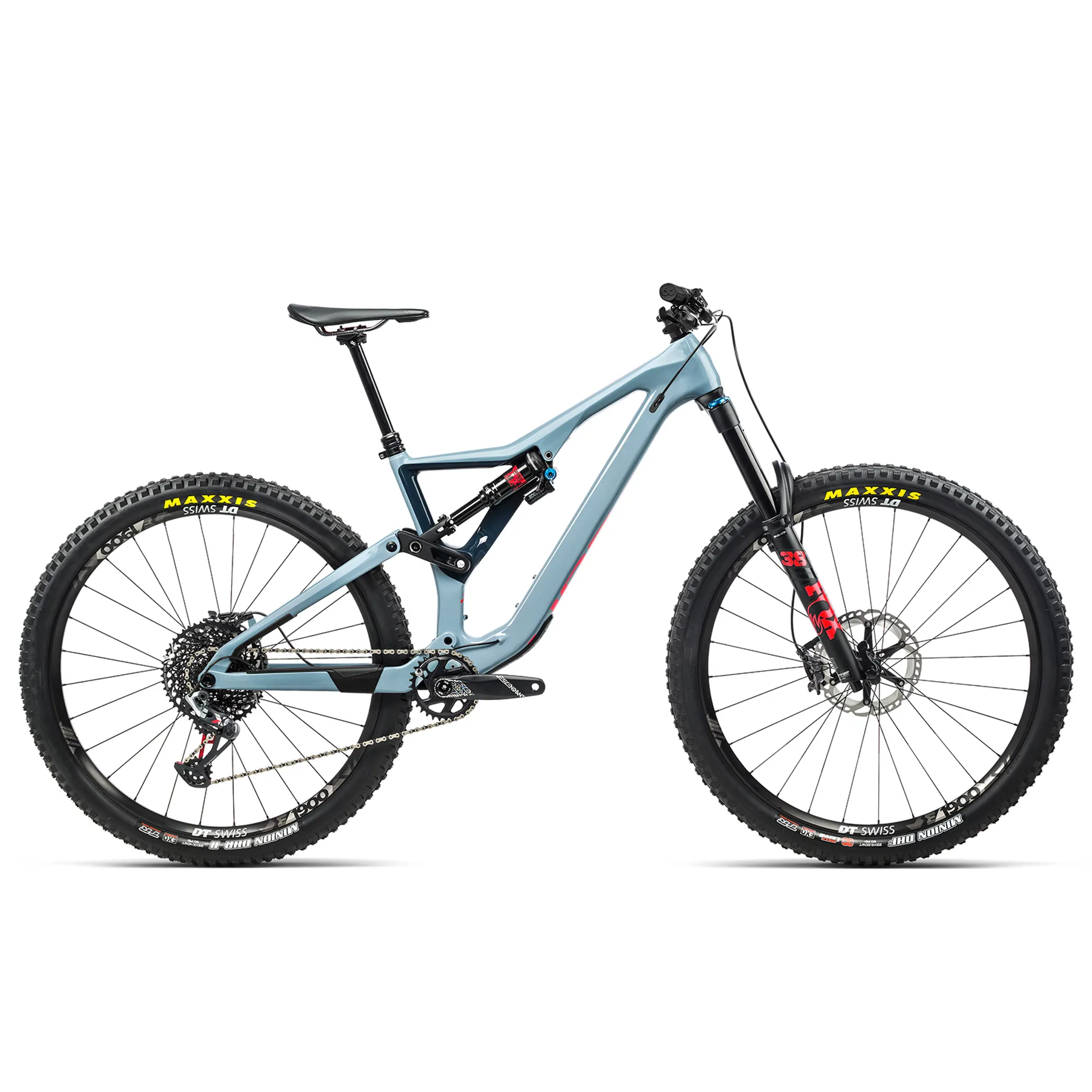 Orbea Rallon M10 29er 2021 Full Suspension MTB Grey Blue/Red