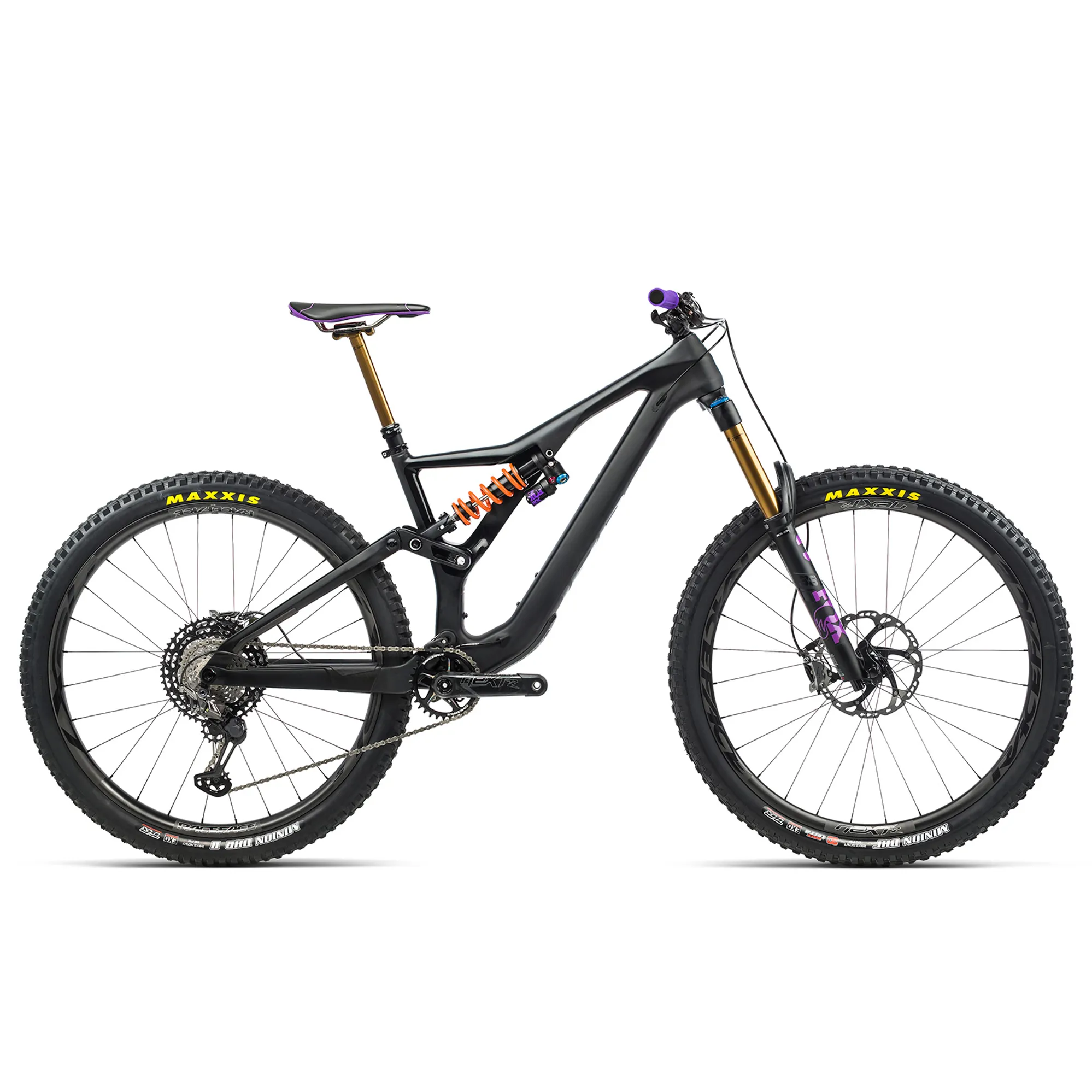 Orbea Rallon M-LTD 29er 2021 Full Suspension MTB Black/Purple