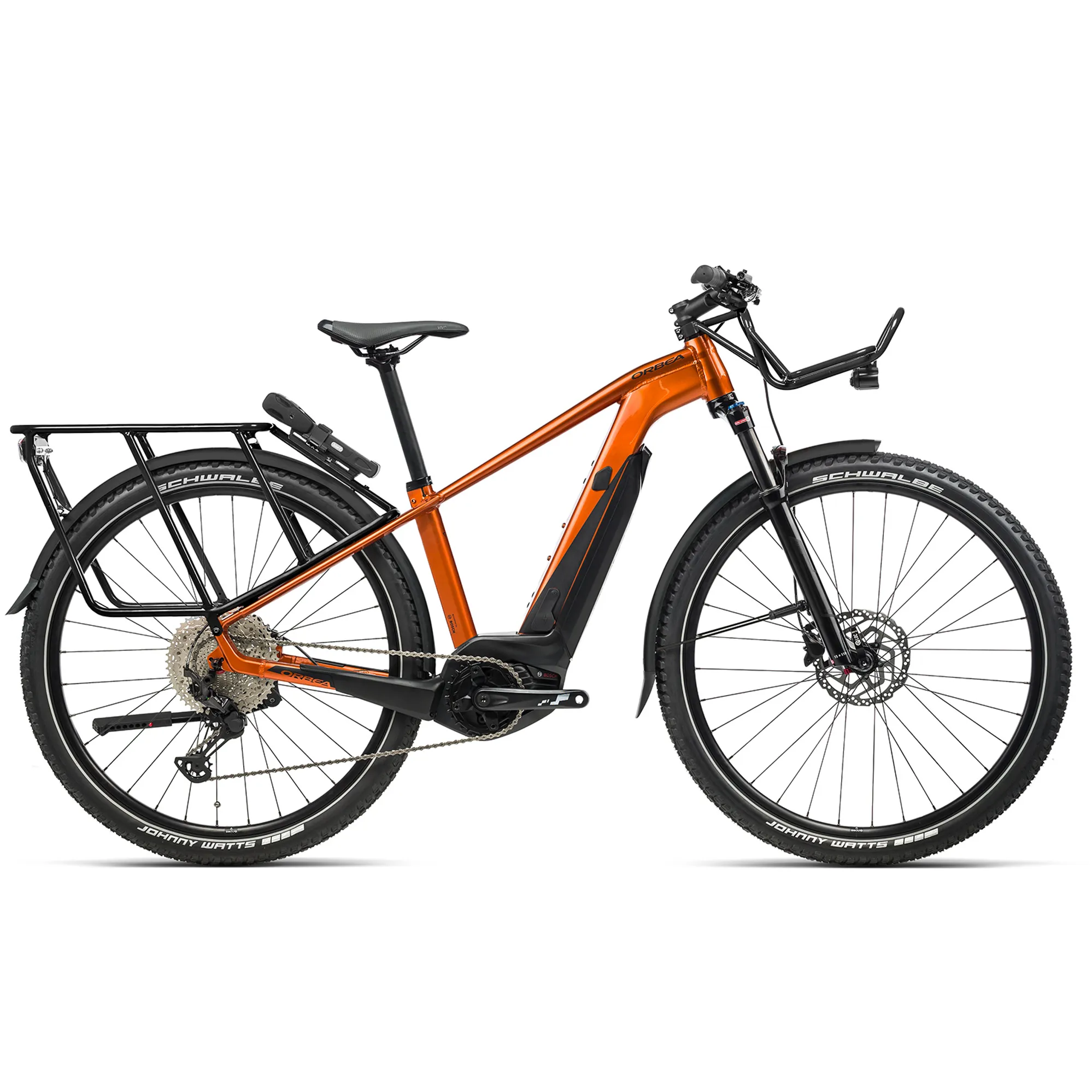 Orbea Keram SUV 20 2021 Electric Urban Bike Orange Candy/Black