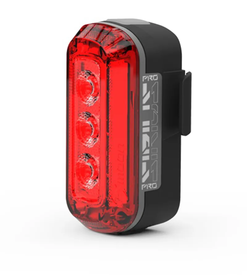 Moon Sirius Pro 350 Lumen USB Rear Light - Black/Red