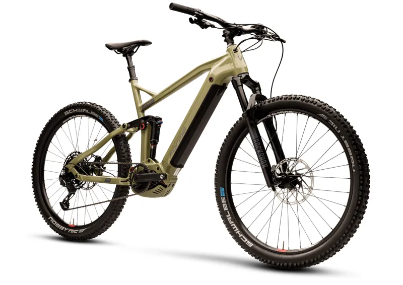 Forme Lathkill E 2023 Electric Mountain Bike - Green/Black-1